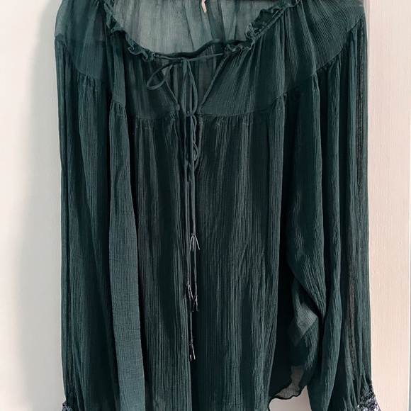 Free People Dream Cuff, Emerald, L (would fit XL) - Picture 4 of 12